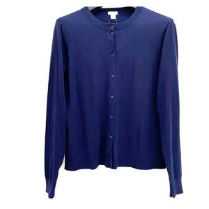 NWT J Crew Navy Caryn Cardigan